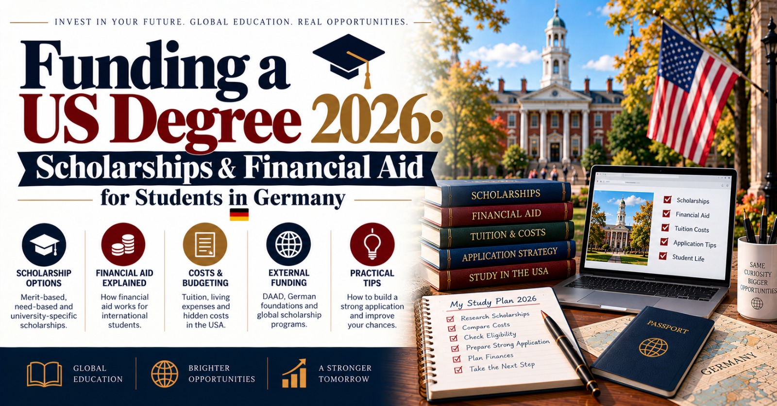 Studium in den USA finanzieren