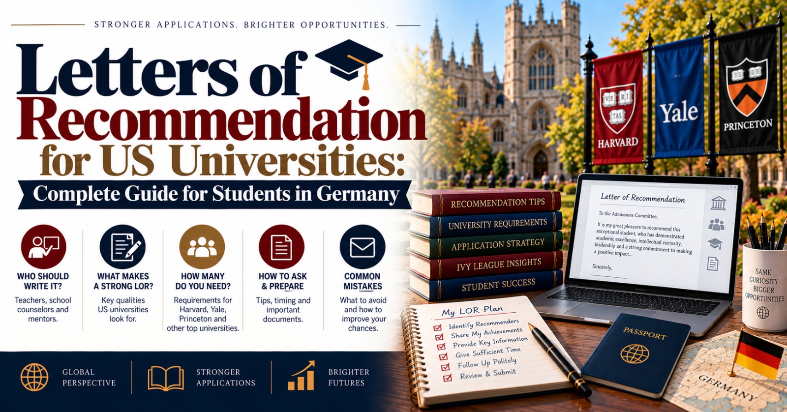 Empfehlungsschreiben für US Universitäten