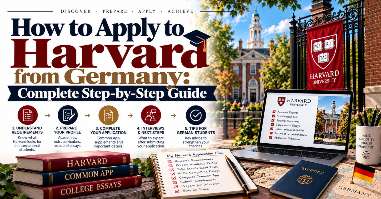 How to Apply to Harvard from Germany